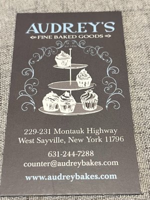 Audrey's Fine Baked Goods by null