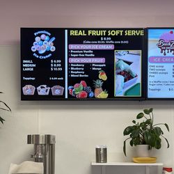 Beachzone Ice Cream & Shaved Ice - Menu
