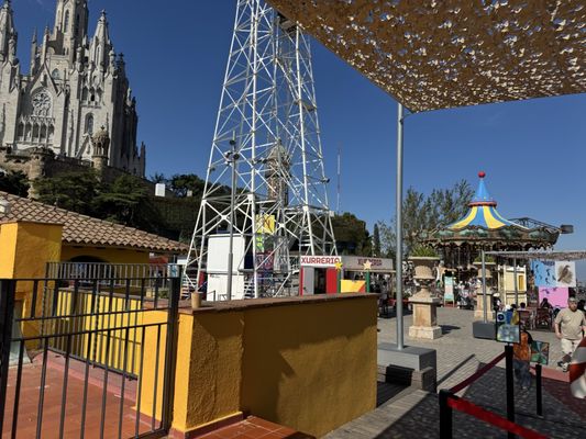 Tibidabo Amusement Park by null