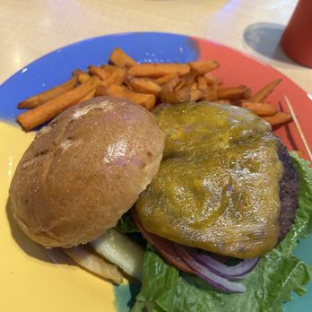 Wipeout Bar & Grill - Cheese burger Dried out from being under heat lamp - Burgers Near Me - San Francisco, California Wipeout Bar & Grill - Cheese burger Dried out from being under heat lamp - Burgers Near Me - San Francisco, California