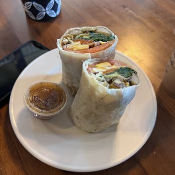 Crema Coffee Roasting - Veggie Breakfast Burrito - Coffee Roasteries Near Me - San Jose, California