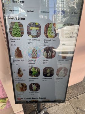 Menu photo 2 Bon Crepe Vancouver, BC