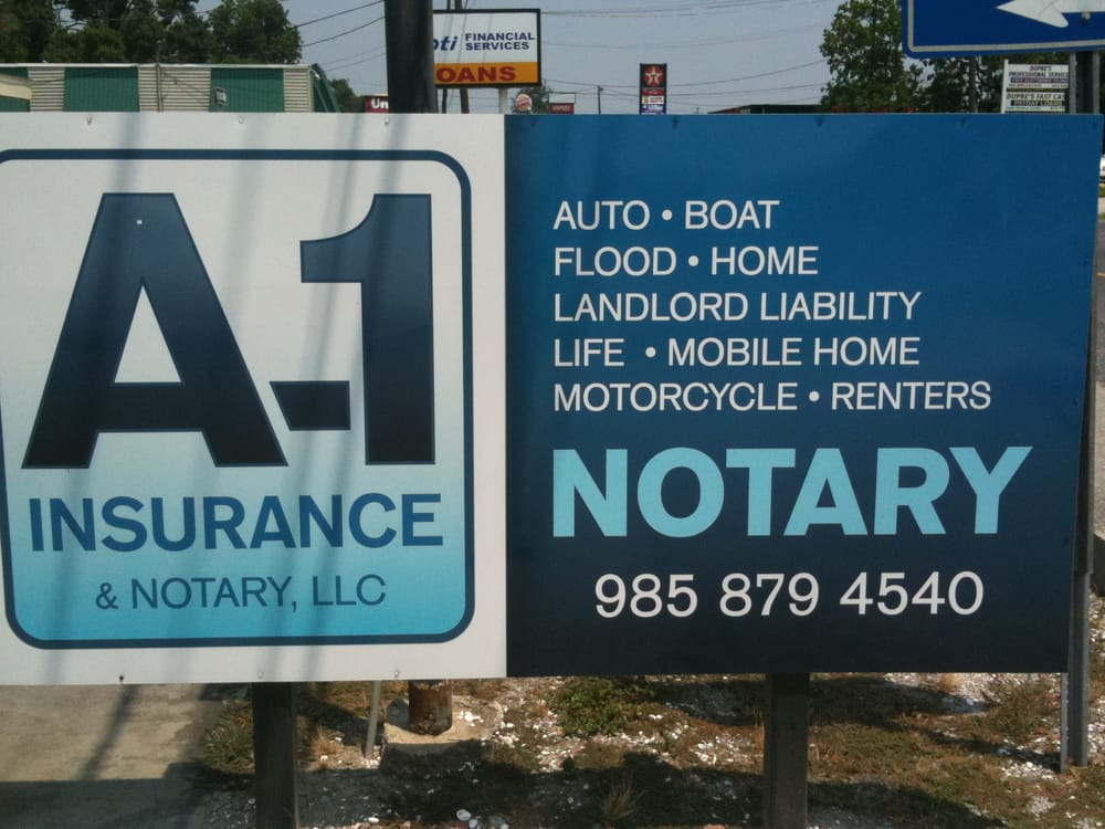 A1 INSURANCE AND NOTARY LLC Updated June 2024 6492 W Park Ave