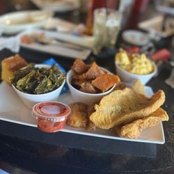 Catfish dinner
