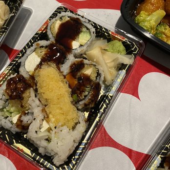 Nagoya Sushi Chinese - Chicken tempura sushi roll - Sushi Bars Near Me - Azle, Texas