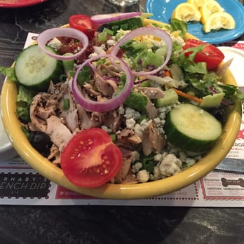 Barnabys Cafe - Full Cobb salad! Really large salad. - American Near Me - Houston, Texas Barnabys Cafe - Full Cobb salad! Really large salad. - American Near Me - Houston, Texas