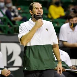 Baylor Bears Men’s Basketball - Baylor head coach Scott Drew. Hired in 2003.