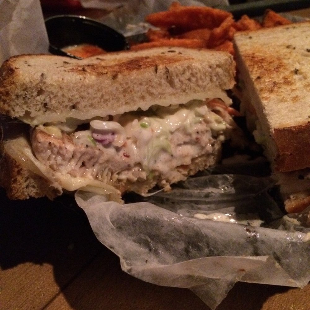 Coconuts On The Beach - Fish Reuben. They serve the 1000 Island on the side - Bars Near Me - Cocoa Beach, Florida