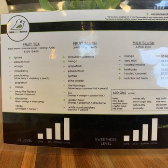 BobaTeaLicious - Menu - Bubble Tea Near Me - Las Vegas, Nevada