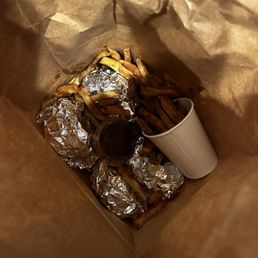 Complete order in the bag Complete order in the bag