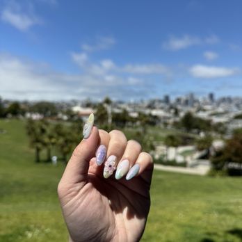 Orange Nail Bar - Gel-x by moon - Nail Salons Near Me - Sunnyvale, California