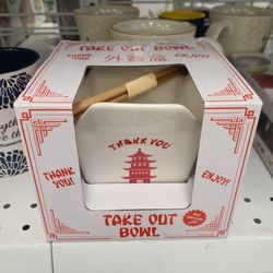 Ross Dress for Less - A ceramic take out box - 7/2023