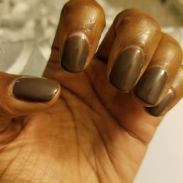 Peeling and scabs around my cuticles after a manicure at Milady