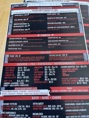 Menu photo 3 Goat Head Salt Lake City, UT