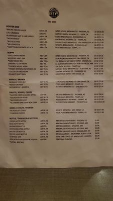 Menu photo 8 Brews - A Taphouse and Gourmet Burger Joint Chandler, AZ Menu photo 8 Brews - A Taphouse and Gourmet Burger Joint Chandler, AZ