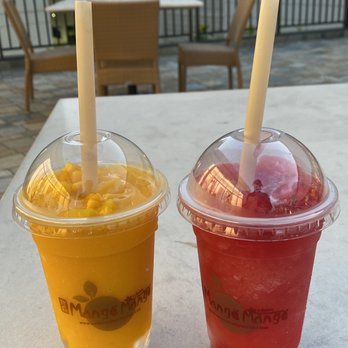 Mango Mango Dessert - Mango and watermelon smoothie - Juice Bars & Smoothies Near Me - Honolulu, Hawaii