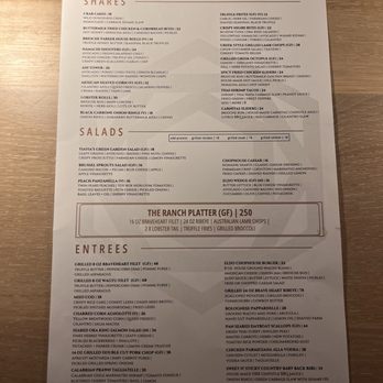 ELDO - Menu - Seafood Near Me - El Dorado Hills, California ELDO - Menu - Seafood Near Me - El Dorado Hills, California
