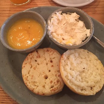 Loretta - Crumpets w coconut yogurt and tangelo curds. - Breakfast & Brunch Near Me - Wellington, WGN