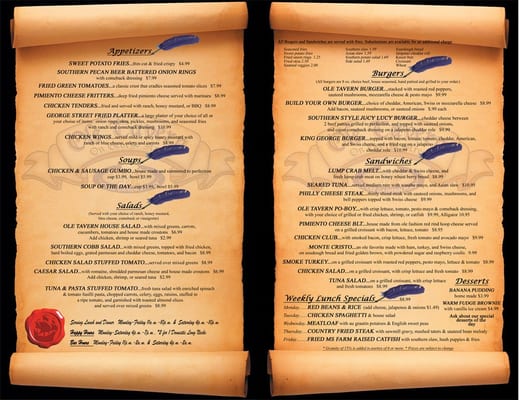 Menu photo 3 Ole Tavern on George Street Jackson, MS Menu photo 3 Ole Tavern on George Street Jackson, MS