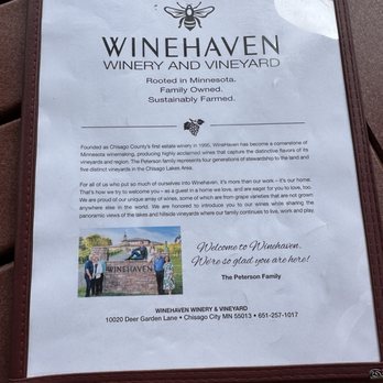 Winehaven Winery - Wineries Near Me - Chisago City, Minnesota Winehaven Winery - Wineries Near Me - Chisago City, Minnesota