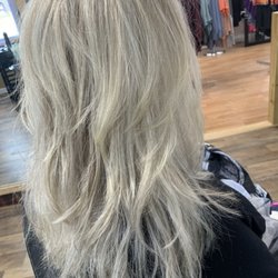 Chelcie’s Hair Designs & Boutique - Icy blonde