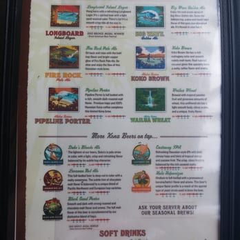 Kona Brewing - Brew menu - Pubs Near Me - Honolulu, Hawaii Kona Brewing - Brew menu - Pubs Near Me - Honolulu, Hawaii