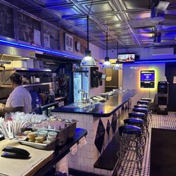 South Street Diner - Inside: Stool Seating