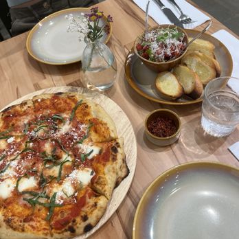 The Outpost - margarita pizza, bruschetta - Pizza Near Me - Riverside, California The Outpost - margarita pizza, bruschetta - Pizza Near Me - Riverside, California