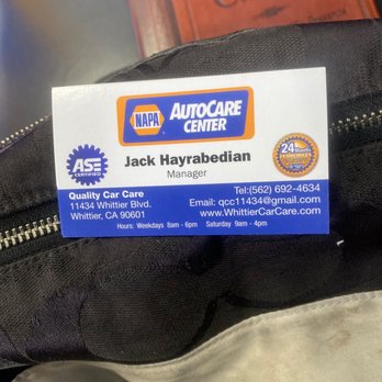 Quality Car Care - Is the information that is required! - Auto Repair Near Me - Whittier, California