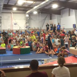 South Florida Gymnastics & Cheerleading - Ninja night with 200 athletes!