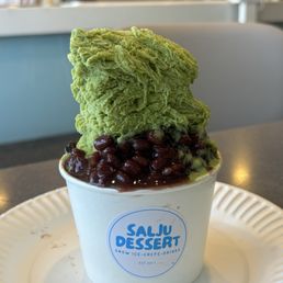 IG: @nom.noms.only | matcha shaved ice cream IG: @nom.noms.only | matcha shaved ice cream