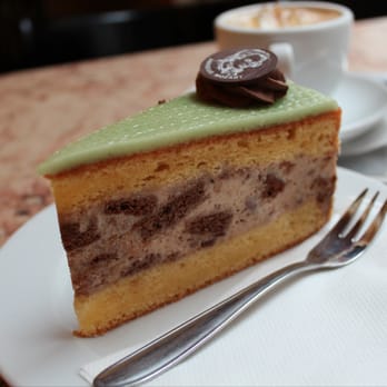 Café Ritter - The brilliant Mozarttorte--nougat, marzipan, and delicate eggy cake. - Cafes Near Me - Vienna, 9