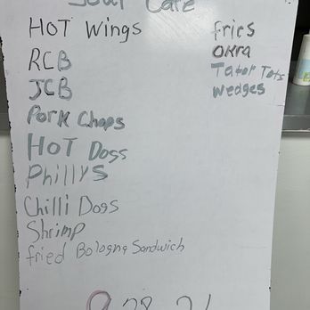 Soul Cafe - Current menu as of October 2026 - Soul Food Near Me - Holly Grove, Arkansas Soul Cafe - Current menu as of October 2026 - Soul Food Near Me - Holly Grove, Arkansas