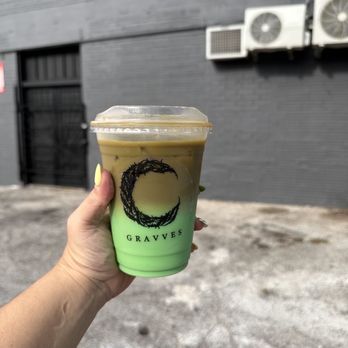 Gravves Coffee - Forest Dweller Iced latte - Food Trucks Near Me - San Antonio, Texas Gravves Coffee - Forest Dweller Iced latte - Food Trucks Near Me - San Antonio, Texas