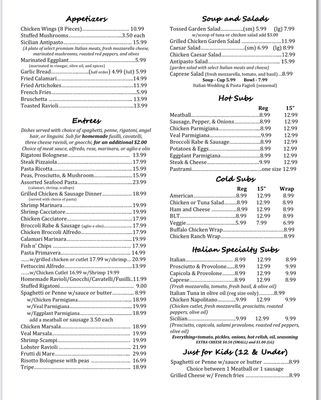 Menu photo 7 Cafe Sicilia Tewksbury, MA