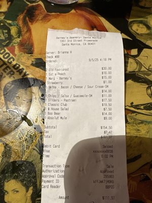 Barney’s Beanery by null