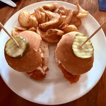 Mystic Grill - Buffalo Chicken Sliders. - Southern Near Me - Covington, Georgia Mystic Grill - Buffalo Chicken Sliders. - Southern Near Me - Covington, Georgia