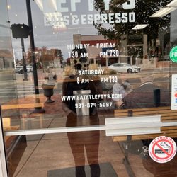Lefty's Eats & Espresso - Hours