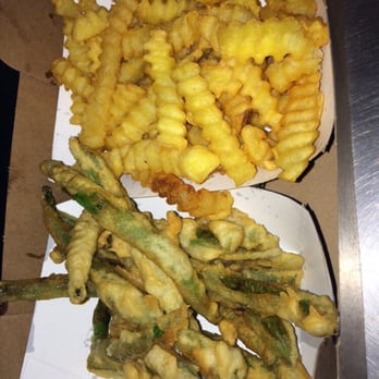 Custom Burger - Crinkle Fries & Fried Mean Beans - Burgers Near Me - Newark, New Jersey