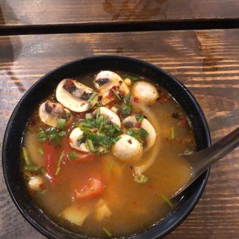 Sip Saam Thai - Tom yum soup level 9 - Thai Near Me - Austin, Texas Sip Saam Thai - Tom yum soup level 9 - Thai Near Me - Austin, Texas