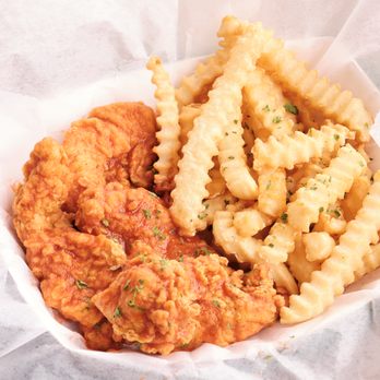 J R Crickets Cascade - Buffalo Chicken Tenders w/fries - New American Near Me - Atlanta, Georgia