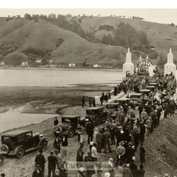 Issac Lee Patterson Bridge - 1932 opening of bridge.