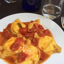 Teorema del Gusto - Caramelle pasta with tomatoes