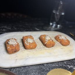 Truffle Chicken Croquettes Truffle Chicken Croquettes