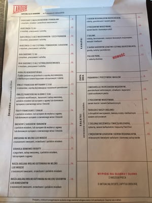 Menu photo 3 Labour Warsaw, MZ