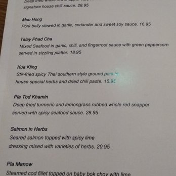 Fern Thai on Main - Menu with the Talay Phad Cha description - ON A SIZZLING PLATTER - Thai Near Me - Bellevue, Washington Fern Thai on Main - Menu with the Talay Phad Cha description - ON A SIZZLING PLATTER - Thai Near Me - Bellevue, Washington