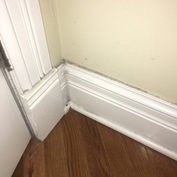 MyClean Cleaning Services - Baseboards that had not been wiped down - Home Cleaning Near Me - Chicago, Illinois