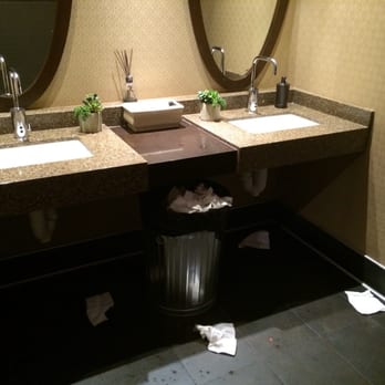 Babbo Italian Eatery - Men's restroom, non-working faucets - Italian Near Me - Glendale, Arizona