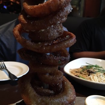 Yard House - Onion ring tower, looks burnt, but tasted ok - New American Near Me - Honolulu, Hawaii Yard House - Onion ring tower, looks burnt, but tasted ok - New American Near Me - Honolulu, Hawaii