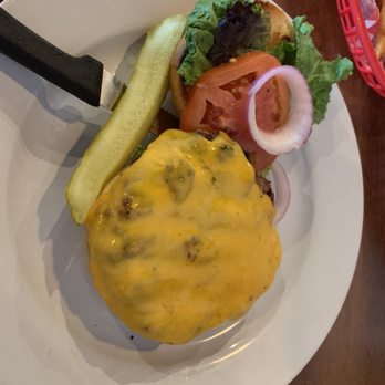 Sweetwater One Twenty Three - Big Bopper Burger and Cheese, good size for my noon appetite - Breakfast & Brunch Near Me - Summerville, South Carolina Sweetwater One Twenty Three - Big Bopper Burger and Cheese, good size for my noon appetite - Breakfast & Brunch Near Me - Summerville, South Carolina